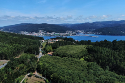 En venta propiedad en un paisaje de ensueño con vistas al mar, en venta A Coruña, Camino de Santiago, Ideal para convertirla en un hotel o casa de turismo rural, cabañas, un camping de lujo o glamping,, etc con 2 ha de finca, 638.000€