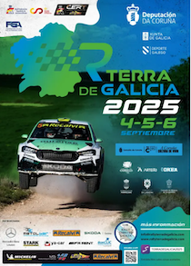 Escudería Aldeas Abandonadas Inmobiliaria asiste al II Rally Terra de Galicia, A Coruña, del 4 al 5 de septiembre 2026, tramos por poblaciones como Arteixo, A Laracha, Carballo, Cerceda, Coristanco, Malpica de Bergantiños, Ponteceso y Tordoia.